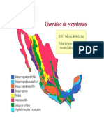 Ecosistema de Mexico - Mapa