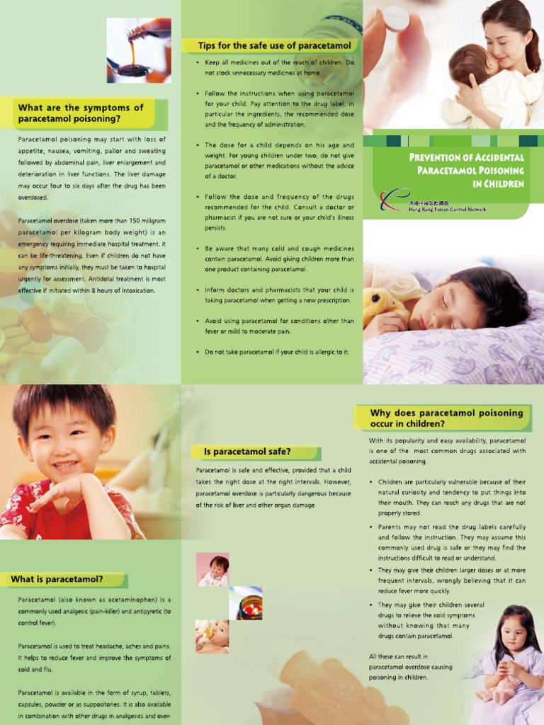 Accidental of Eng Prevention Poisoning in Paracetamol Children