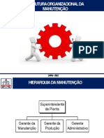 Manutenção - Estrutura