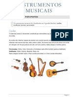 60163762 INSTRUMENTOS Classificacao Dos Instrumentos Musicais