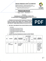 Pengumuman Kemenpora PDF