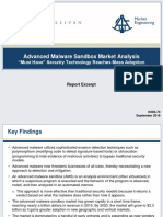 Advanced Malware Sandbox Market Analysis