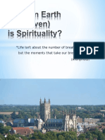 What on Earth is Spirituality