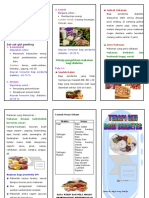 Leaflet Diet Penderita Diabetes