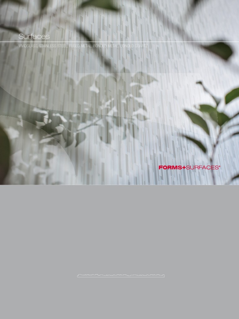 Forms+Surfaces Surfaces Fall2014 | PDF | Glasses | Wall