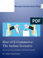 Rise of E-Commerce-The Indian Scenario: The Bhawanipur Education Society College