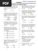 Oscillation Paper-1 PDF