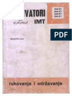 IMT Kultivatori Za Kukuruz Rukovanje