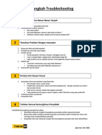 8 Langkah Troubleshooting