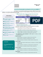 Movimiento de Carga en Las Instalaciones de Uso Público - ANUAL 2014