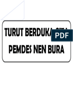 Turut Berduka Cita