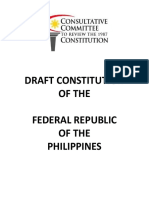 Draft Constitution_Federal Republic of the Philippines