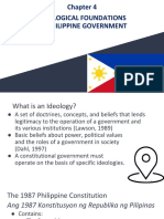 CH 4 - Ideological Foundations of Philippine Government