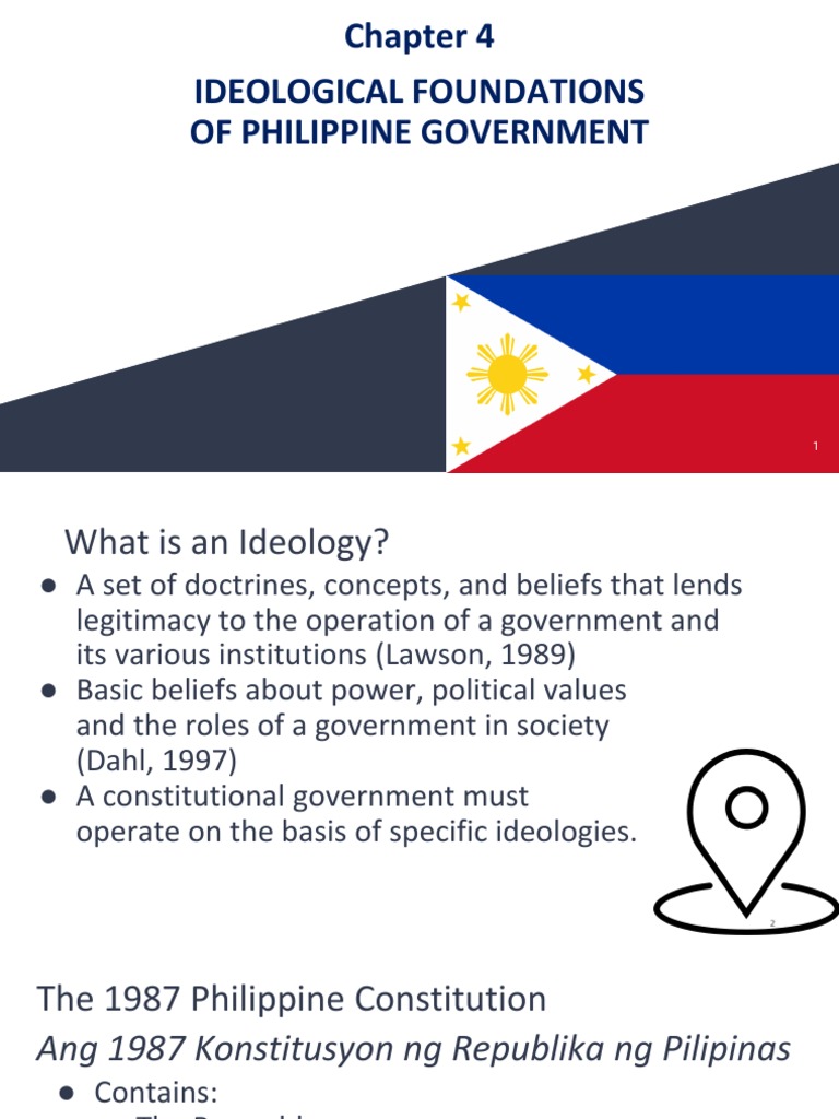 Ch 4 Ideological Foundations of Philippine Government Democracy Separation Of Powers