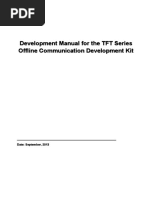 Development Manual for the TFT Series Offline Communication Development Kitú¿09-16ú®