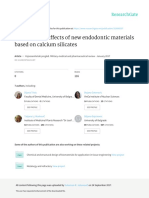 Antibacterial Effects of New Endodontic Materials