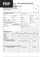 IFCA VN Job Application Form