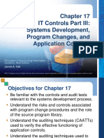 IT Controls Part III: Systems Development, Program Changes, and Application Controls