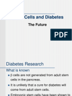 Stem Cells May Hold Promise for Diabetes Cure