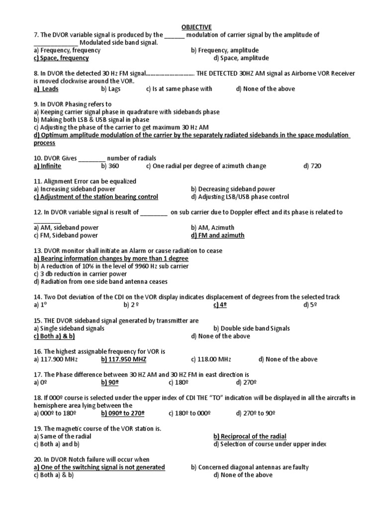 Understanding DVOR System Mechanics | PDF | Frequency Modulation | Wireless