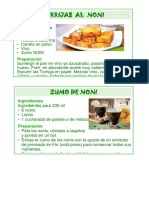 Recetas de Noni 