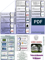 Catálogo de Bases de Datos 2013