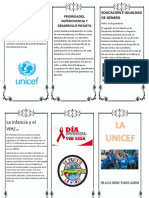 El Fondo de Las Naciones Unidas para La Infancia o Unicef Es Un Programa de La Organización de Las Naciones Unidas