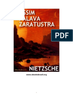 Assim Falava Zarastrusta Nietzsche PDF