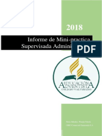 Informe Mini Practica 2018 Wendy