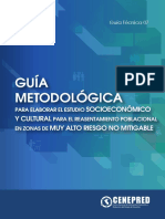 Guia Metodologica para Elaborar El Estudio Socioeconomico PDF