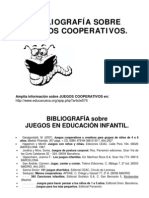 Bibliografia Sobre Juegos Cooperativos