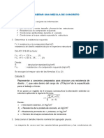 Pautas para Diseñar Una Mezcla de Concreto