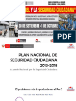 Seguridad Ciudadana 2013 - 2018