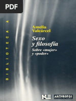 Valcarcel-Sexo y Filosofia