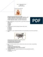 Soal Biologi Semester Genap Kelas Xi