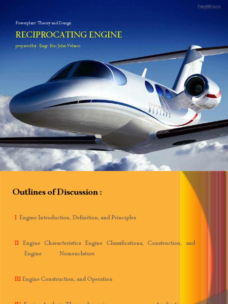 Reciprocating Engine Review Pdf Internal Combustion Engine Piston