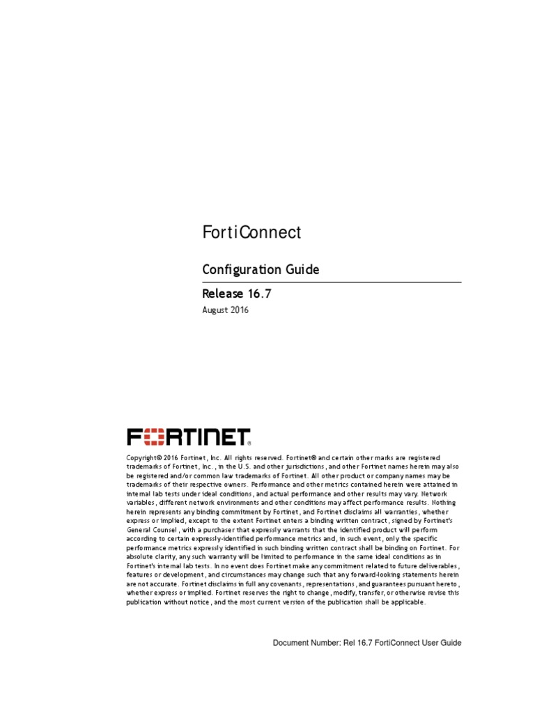 Forticonnect v16.7 User Guide | PDF | License | Source Code