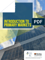 Introduction To Primary Markets 010218