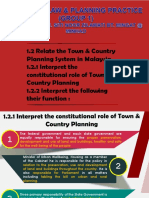 Relate The Town & Country Planning System in M'sia