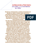 LOS 911 FIRMANTES QUE LE DIERON LA BIENVENIDA AL «SOCIALISMO DEL SIGLO XXI» EN AMÉRICA LATINA