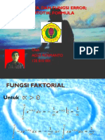 Gamma, Beta, Dan Fungsi Error - Pptjadi