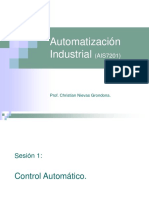 Automatización Industrial: Prof. Christian Nievas Grondona
