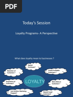 Loyalty Programme