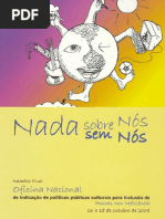 Nada Sobre Nos Sem Nos Fiocruz 2009