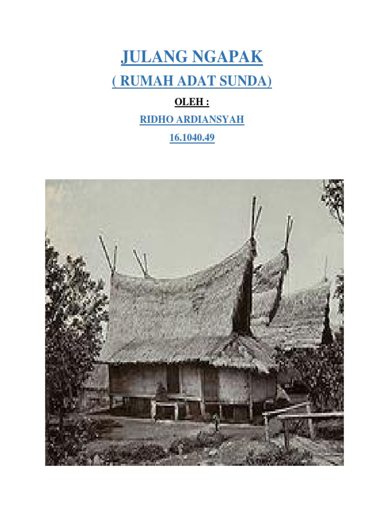 70 Gambar Rumah Julang Ngapak HD