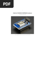 Adafruit Huzzah Esp8266 Breakout