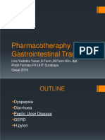 Pharmacotheraphy Gastrointestinal Tract