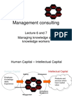 Lecture 6 and 7 - Management Consulting - New