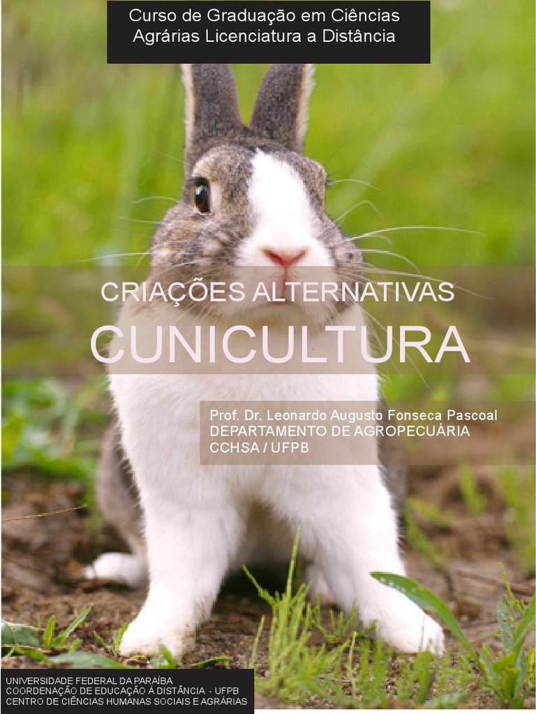 Cunicultura | PDF | Coelho | Celeiro, image size:768x1024