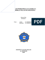 Sejarah Perkembangan Lembaga Pendidikan Islam Di Indonesia